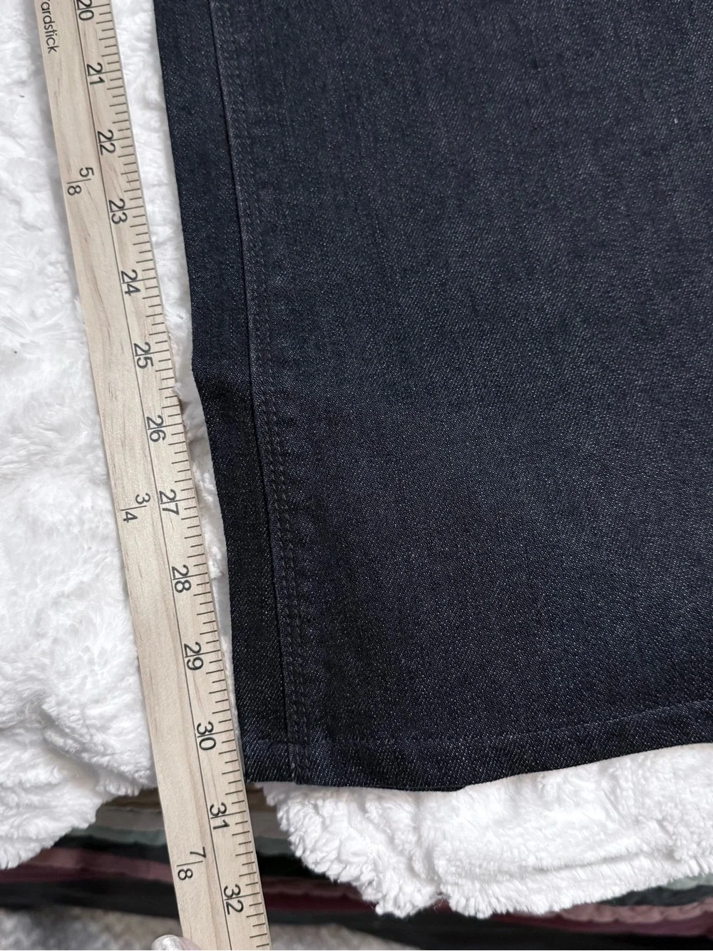 LOFT Dark Wash Denim Women's Boot Cut Jeans - Size 12 - NWOT - Picture 9 of 14